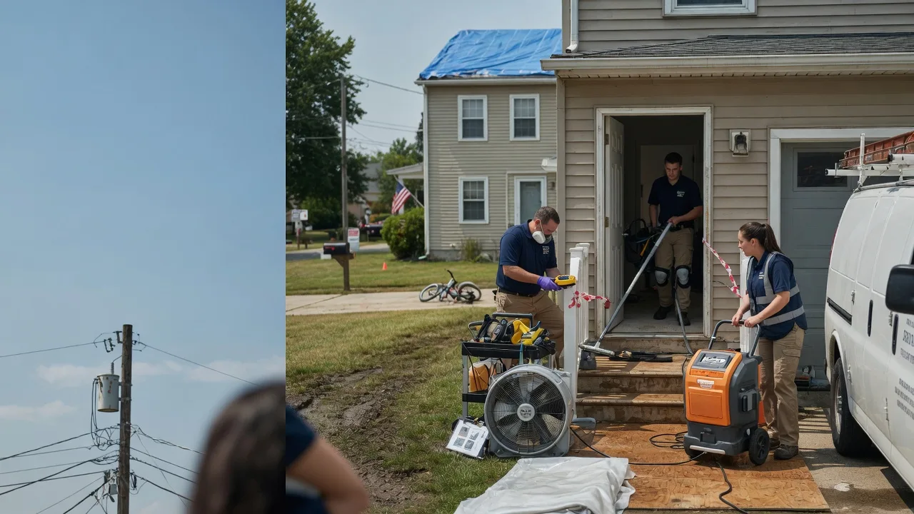 Water Damage Repair in Hugheston, WV near me
